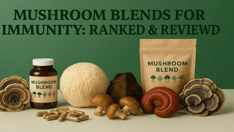 Best Mushroom Blends for Immunity 2025