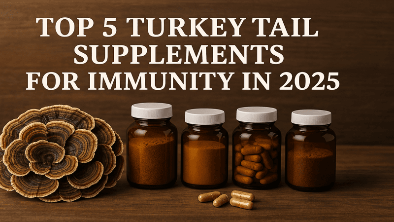 Top 5 Turkey Tail Supplements for Immunity in 2025